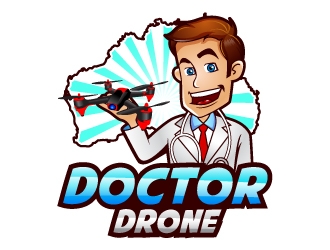 Doctor Drone logo design by uttam