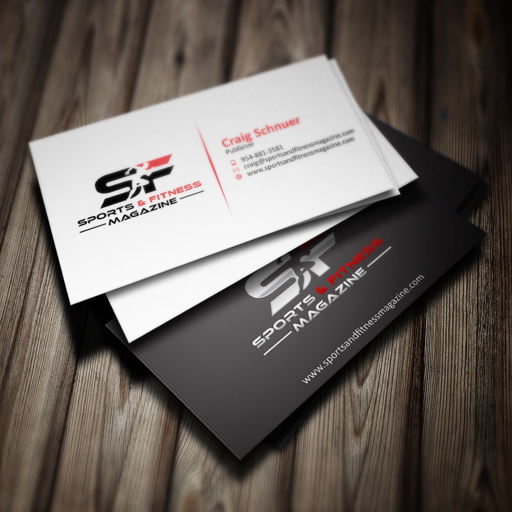 SPORTS & FITNESS MAGAZINE logo design by mletus