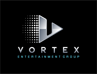 Vortex Entertainment Group (Vortex E.G.) logo design by hole