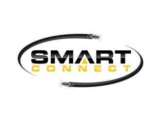 Smart Connect logo design by MarkindDesign