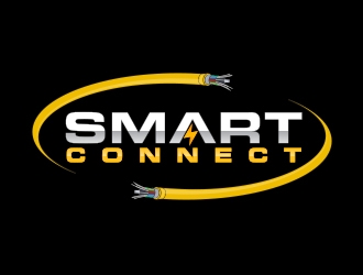 Smart Connect logo design by MarkindDesign