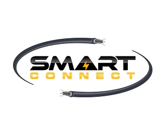 Smart Connect logo design by MarkindDesign