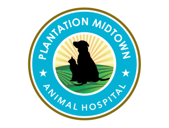 Plantation Midtown Animal Hospital logo design by Girly
