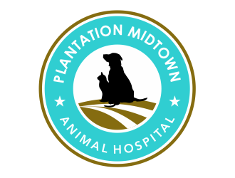 Plantation Midtown Animal Hospital logo design by Girly