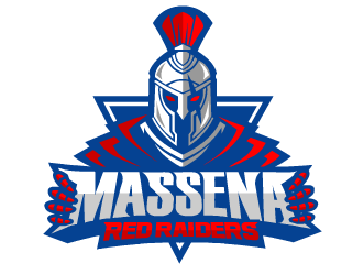 Massena Red Raiders logo design by fontstyle