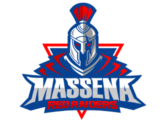Massena Red Raiders Logo Design - 48hourslogo