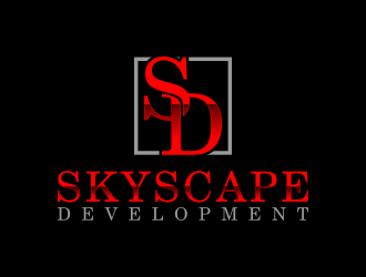 Skyscape Development logo design by pakNton