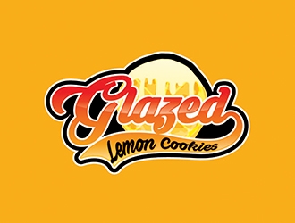 Glazed Lemon Cookies  logo design by Suvendu