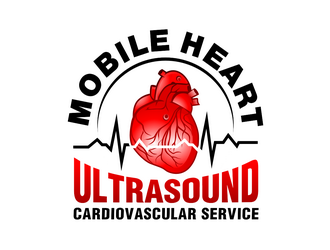 Mobile Heart Ultrasound logo design by haze