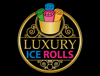 LUXURY ICE ROLLS logo design by fastsev
