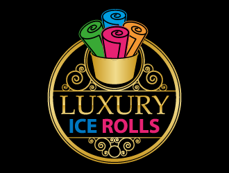LUXURY ICE ROLLS logo design by fastsev
