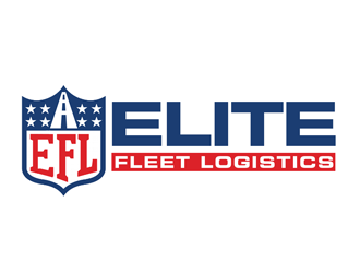ELITE FLEET LOGISTICS logo design by kunejo