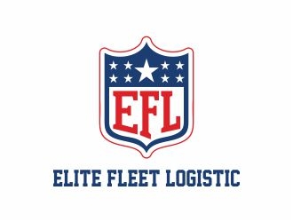 ELITE FLEET LOGISTICS logo design by 48art
