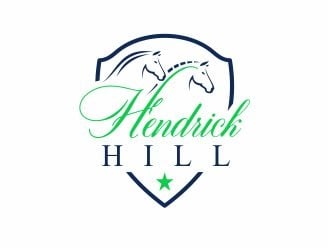 Hendrick Hill logo design by 48art
