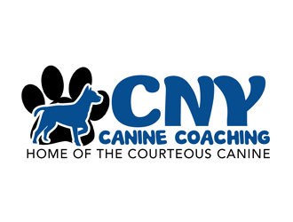 CNY Canine Coaching  logo design by kunejo