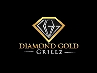 Diamond Gold Grillz  logo design by art-design