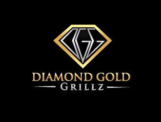 Diamond Gold Grillz  logo design by art-design