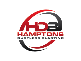 Hamptons Dustless Blasting logo design by mhala