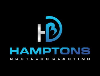 Hamptons Dustless Blasting logo design by cahyobragas