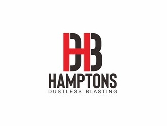 Hamptons Dustless Blasting logo design by Ipung144
