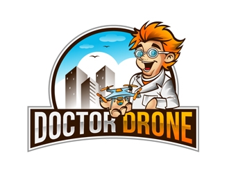 Doctor Drone logo design by DreamLogoDesign