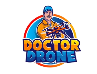 Doctor Drone logo design by DreamLogoDesign