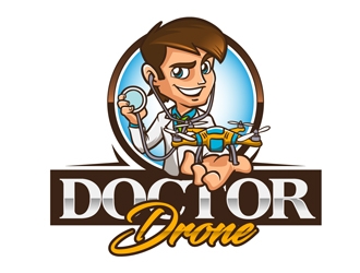 Doctor Drone logo design by DreamLogoDesign