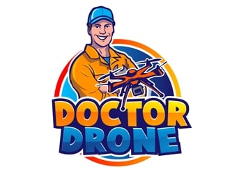 Doctor Drone logo design by DreamLogoDesign