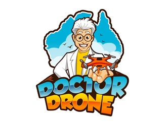 Doctor Drone logo design by DreamLogoDesign