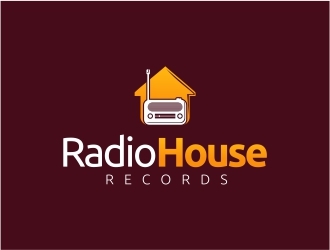 RadioHouse Records logo design by FloVal