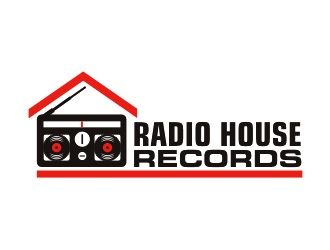 RadioHouse Records logo design by Foxcody