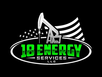 18 Energy Services, LLC logo design by daywalker