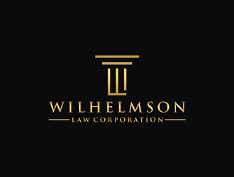 Wilhelmson Law Corporation logo design by checx