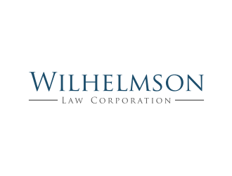 Wilhelmson Law Corporation logo design by Landung