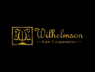 Wilhelmson Law Corporation logo design by JJlcool