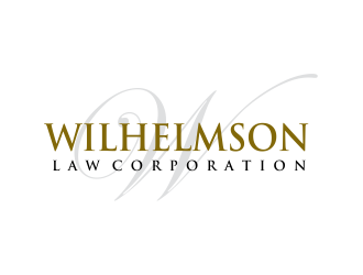 Wilhelmson Law Corporation logo design by Girly