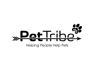 Pet Tribe logo design by FloVal
