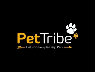 Pet Tribe logo design by FloVal