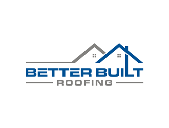 Better Built Roofing logo design by alby