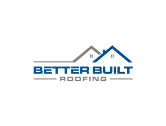 Better Built Roofing logo design by alby