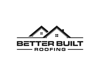 Better Built Roofing logo design by alby