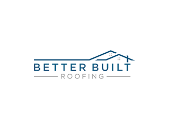 Better Built Roofing logo design by checx