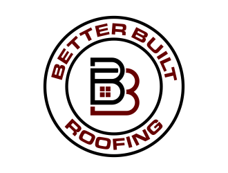 Better Built Roofing logo design by ingepro
