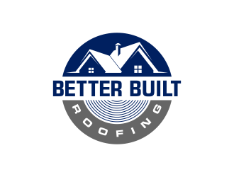 Better Built Roofing logo design by pakNton