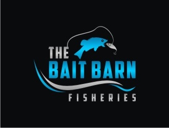 the bait barn fisheries logo design by bricton