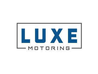 Luxe Motoring logo design by eyeglass
