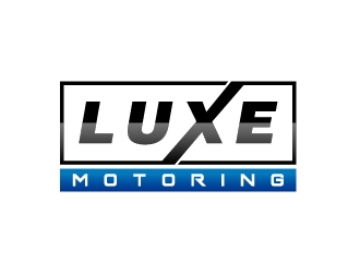 Luxe Motoring logo design by eyeglass