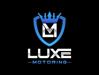 Luxe Motoring logo design by JJlcool