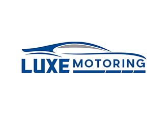 Luxe Motoring logo design by Optimus