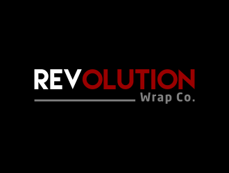 Revolution Wrap Co. logo design by BlessedArt